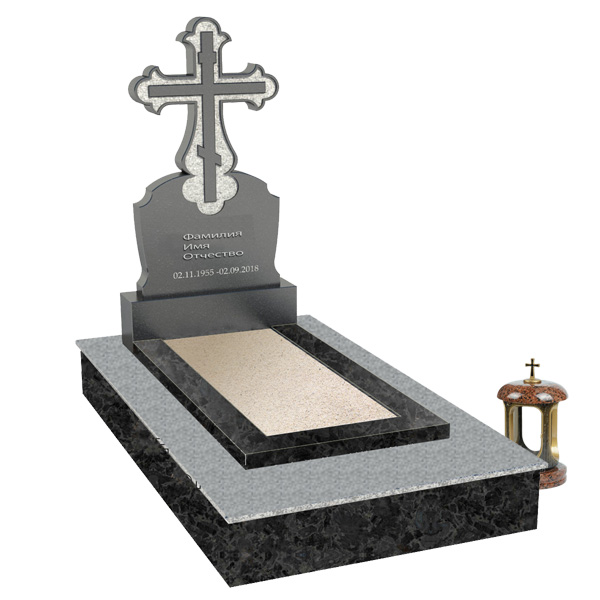 Памятник с крестом